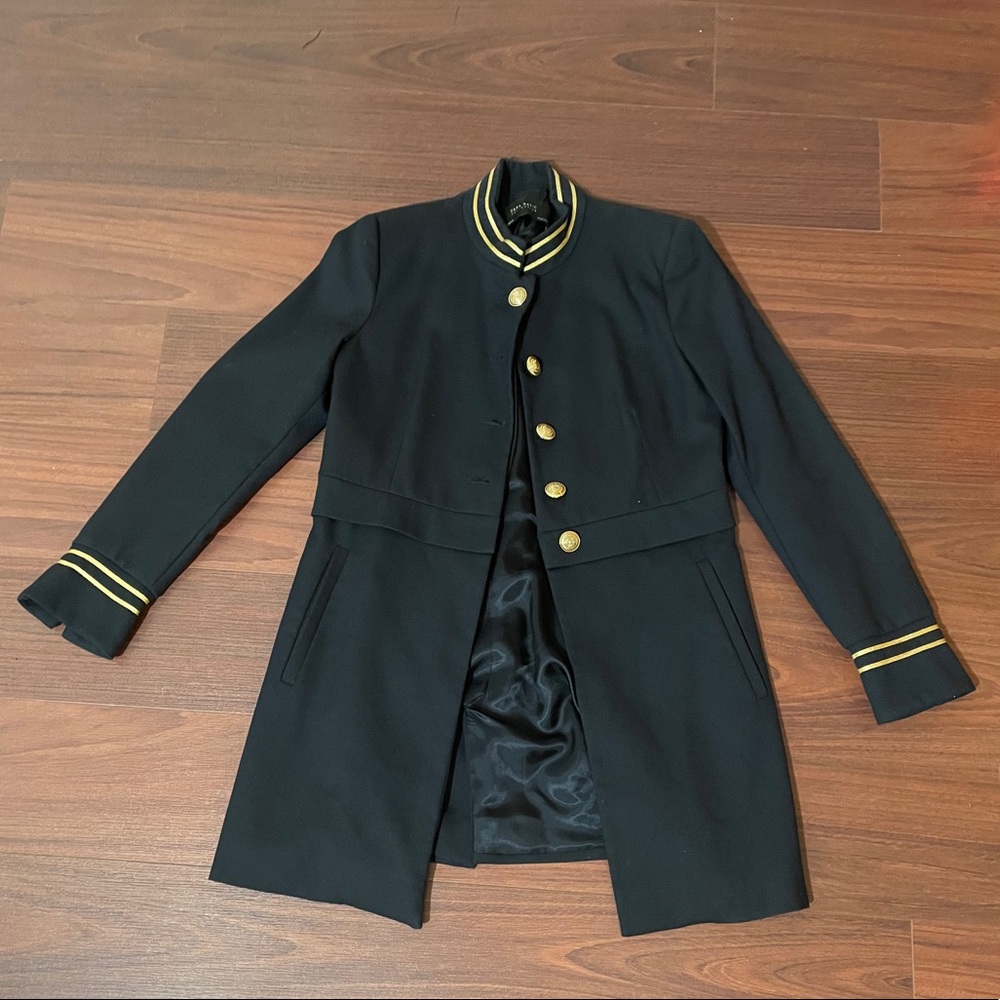 Zara military style coat